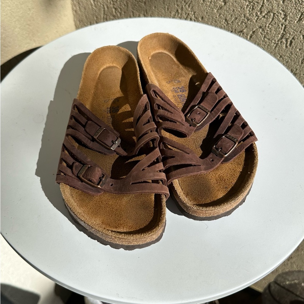 Birkenstock Granada Soft Footbed Sandals EUC.  Size 36. US Women’s size 5.5